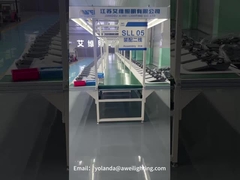 نأتي إلى خط التجميع ضوء الفيضان جاهز