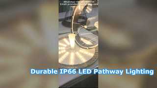 IP66 مقاوم للماء LED ضوء الفناء مع الألومنيوم المصبوب المستخدم في الحدائق.
