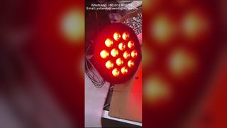 ضوء الفيضانات LED 80W RGW مع مفتاح اللون والطاقة المستخدم في الحدائق.