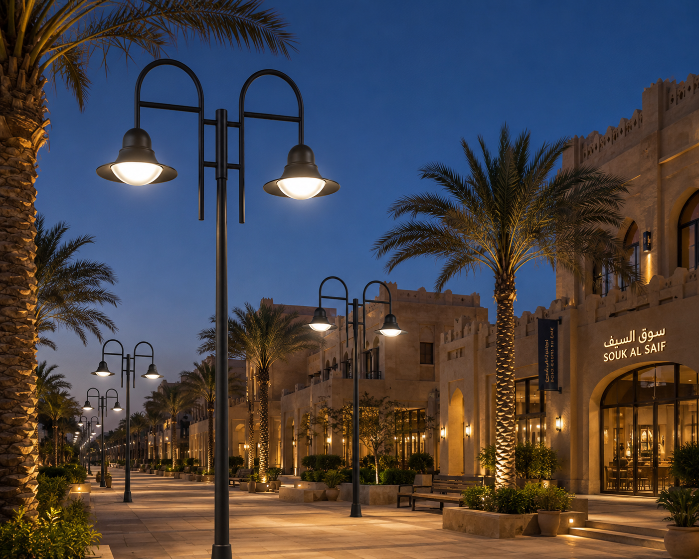 أحدث مدونات الشركة حول كيف يمكن لمصابيح LED العلوية أن توفر إضاءة بلدية موثوقة في المناخ القاسي في المملكة العربية السعودية؟