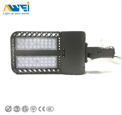 شراء IP65 IK09 مصابيح الشوارع LED للخارج 200W مصابيح موقف السيارات LED مصابيح الشارع ضوء من الغسق إلى الفجر مع الخلية الضوئية online manufacture