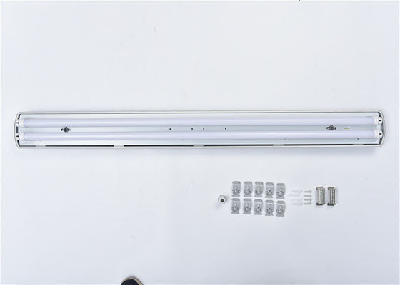شراء IP65 T8 أنبوب 2x18w 2x36w تركيبات إضاءة LED مقاومة للماء online manufacture