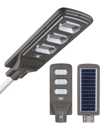 شراء جهاز التحكم عن بعد Ip65 مضاد للماء 30W 60W 90W كل شيء في واحد ضوء الشارع LED الطاقة الشمسية 5 سنوات الضمان يستخدم في الشوارع والحدائق online manufacture