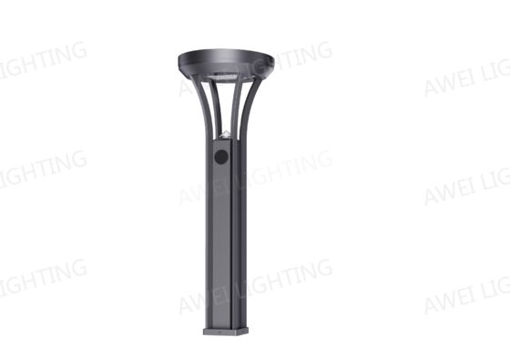 20W Solar Lawn Light Landscape Lighting IP66 IK10 With Smooth Shape Solar Bollard يستخدم في المتنزهات و الممرات البطيئة