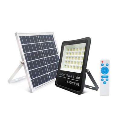 إضاءة غمر شمسية LED بقوة 500 واط للمزارع والحدائق ومواقف السيارات والإضاءة الخارجية خارج الشبكة